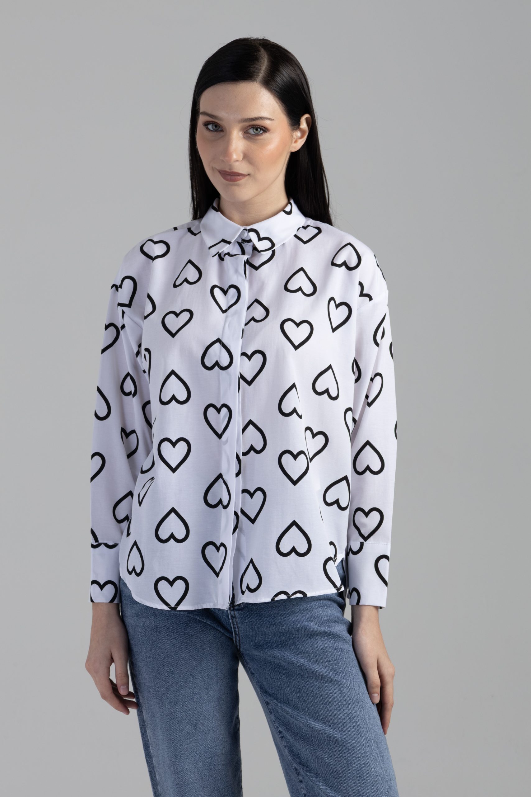 DESENLİ LASYA GÖMLEK - 2997