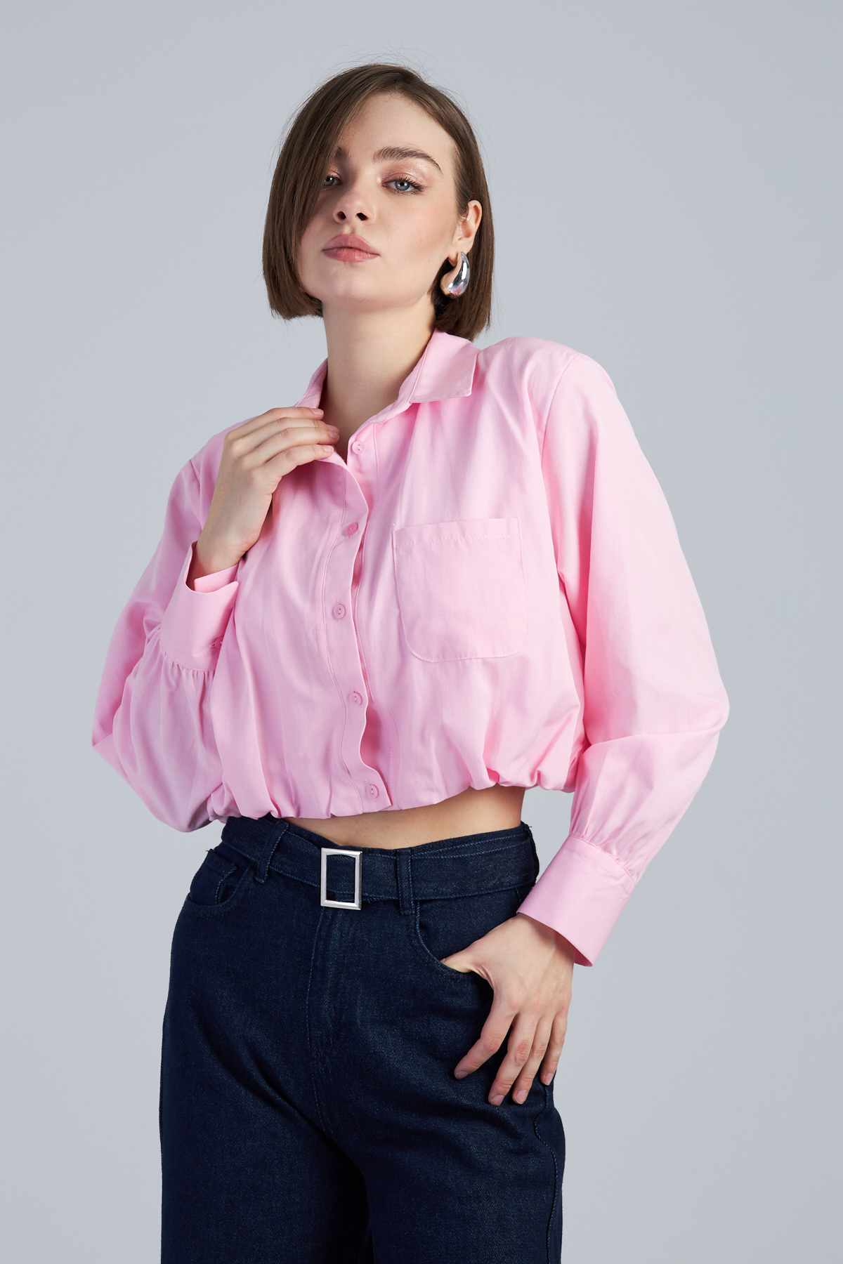 HALE BAMBIR GÖMLEK - 1748