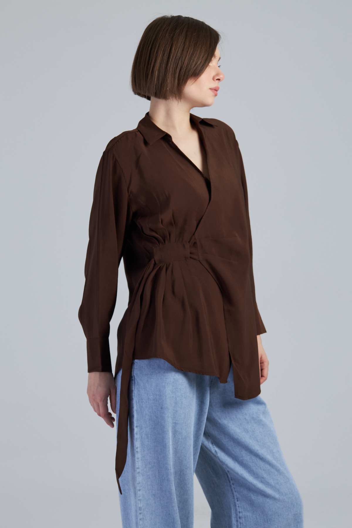 PİLİYA PİLE DETAYLI GÖMLEK - 21003